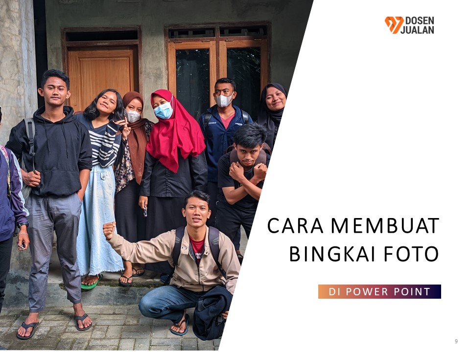Cara Membuat Bingkai Foto di Powerpoint