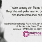Wanita Bisa Kok Internet Marketing