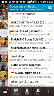 Cara Menghapus Percakapan di BBM Android 2 Cara Menghapus Percakapan di BBM Android