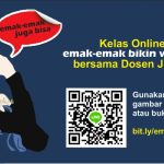 Kelas Emak-Emak Bikin Website Bersama Dosen Jualan