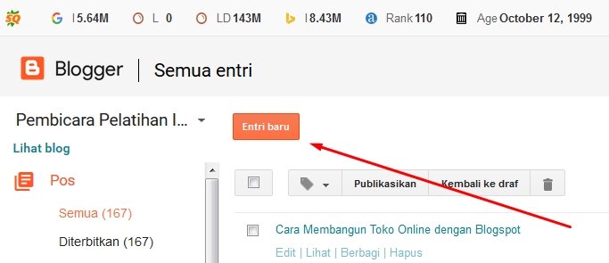 Cara Posting dan Pasang Artikel di Blogspot atau Blogger untuk Peserta Kelas Emak-Emak Bikin Website 14 Cara Posting dan Pasang Artikel di Blogspot atau Blogger untuk Peserta Kelas Emak-Emak Bikin Website