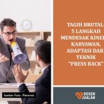 Tagih Brutal: 5 Langkah Mendesak Kinerja Karyawan, Adaptasi dari Teknik "Press Back" 8 Tagih Brutal dan Press Back