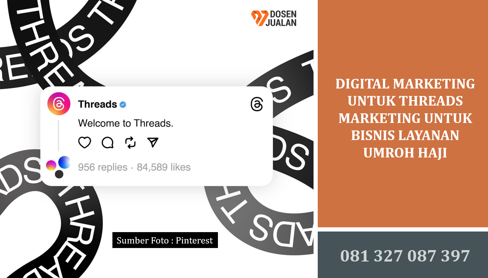 Digital Marketing untuk Threads Marketing untuk Bisnis Layanan Umroh Haji